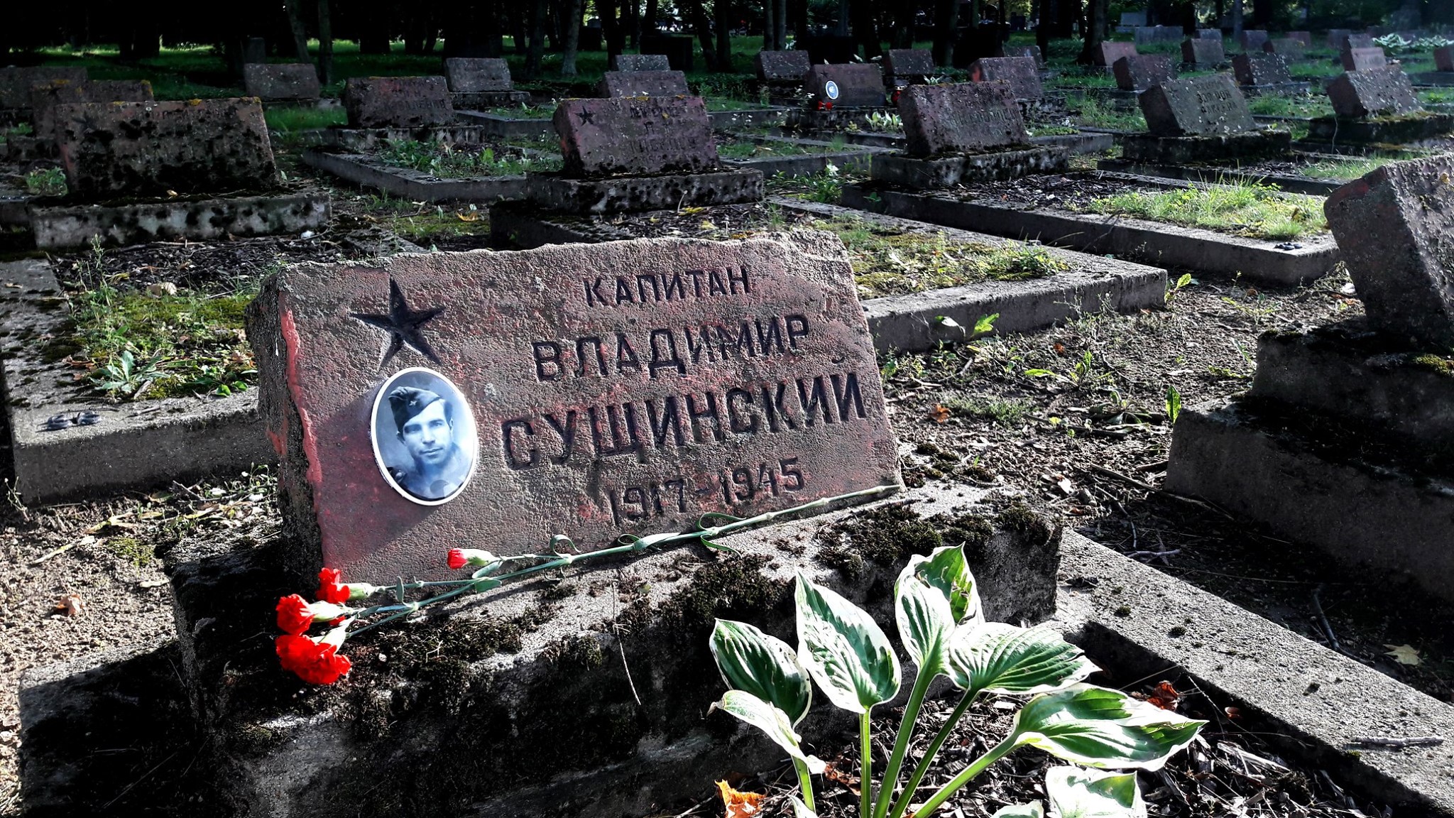 Польские краеведы установили фотографию на могиле Владимира Сущинского