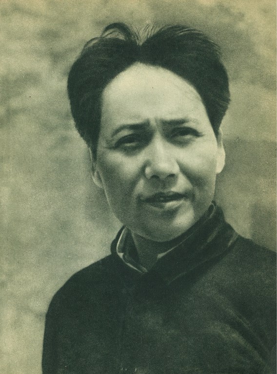 Мао Цзэдун. 1938 -1939 гг. Автор фото: Роман Кармен. Из книги «Год в Китае. Записки кино-журналиста»
