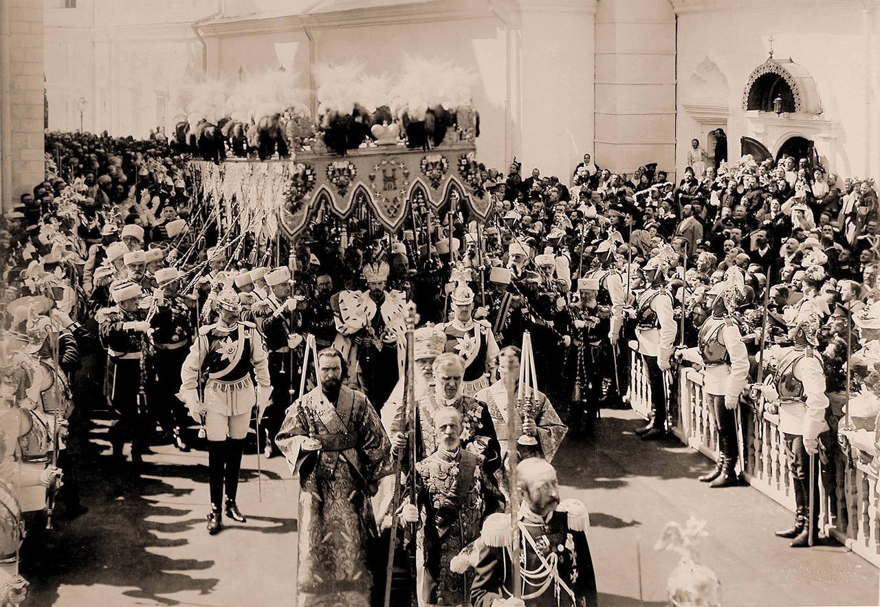 1896 год. Коронация Николая II.