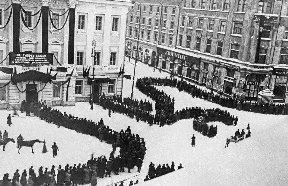 Похороны Ленина, 27 января 1924 года. Фото: Общественное достояние.