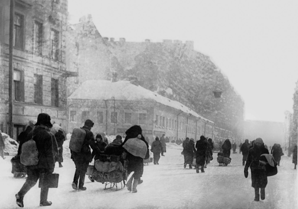 Ленинград. Период: 25 декабря 1941 - 15 апреля 1942. Автор фото: Михайлов. Источник фото: МАММ / МДФ.
