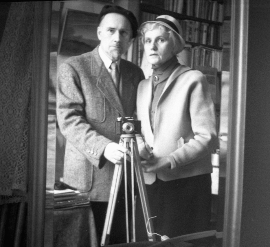 Борис Смирнов-Русецкий с женой Лидией Дорошкевич. Источник фото: МАММ / МДФ.