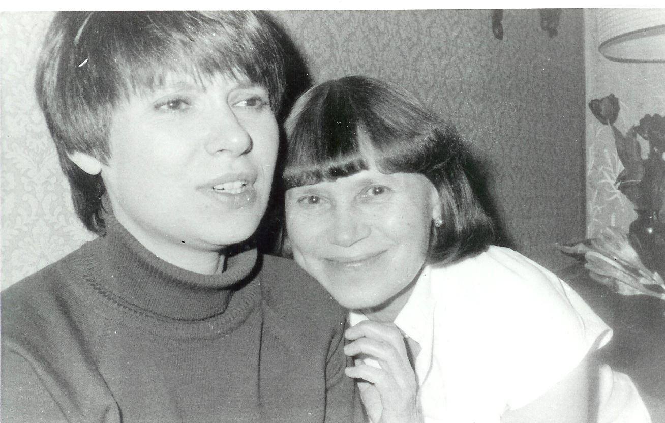 Ольга Рязанова и Зоя Фомина. Фото из личного архива Ольги Рязановой.