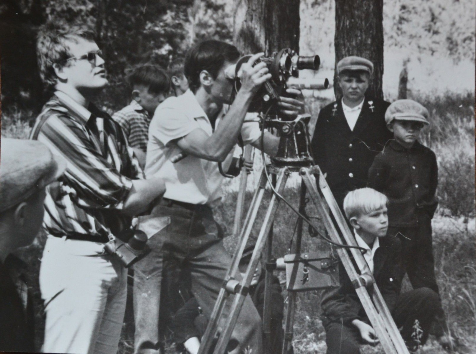 На фото (слева направо): Владимир Беляев, Вадим Горбатский. Ульяновская обасть, июль 1969 года. Фото из личного архива Г.И. Горбатской.