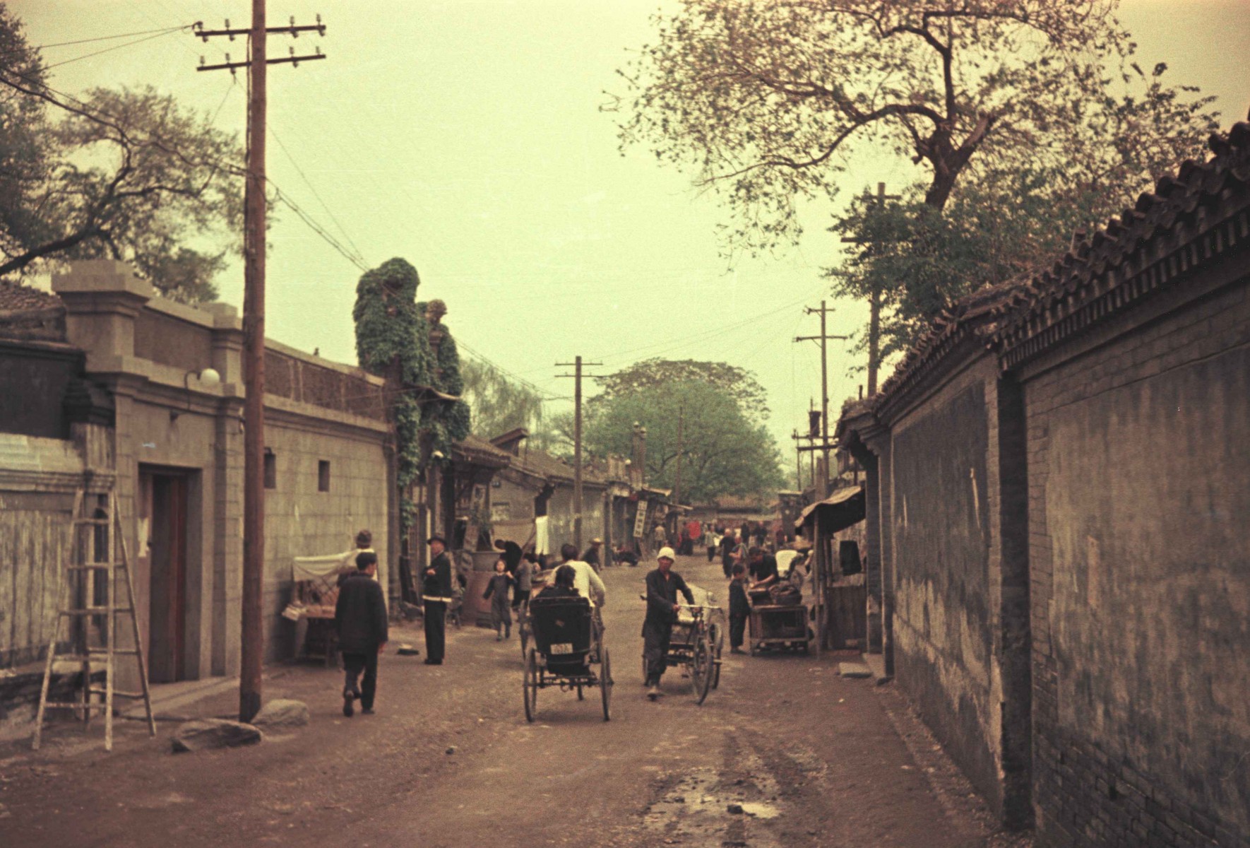 Пекин. Осень 1949 года. Автор фото В. Нестеров.