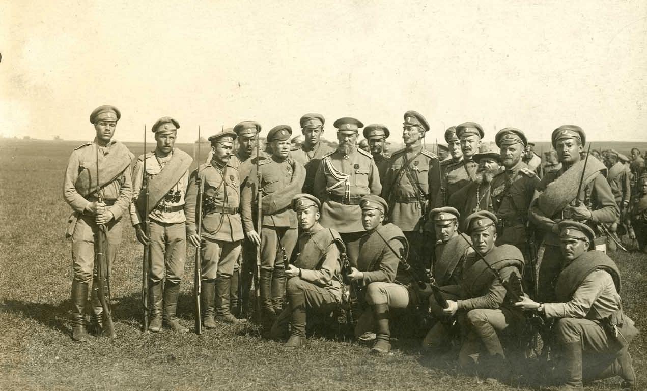 Фото 1916 года. На Западном фронте.