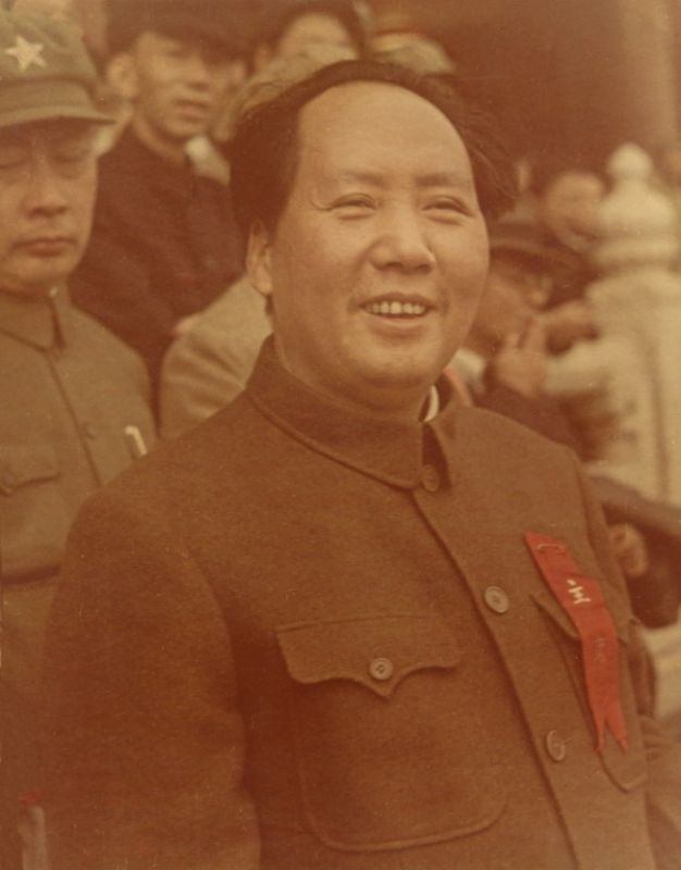 Мао Цзэдун. Автор фото: В. Микоша. Фото из семейного архива Джеммы Микоши (Фирсовой).