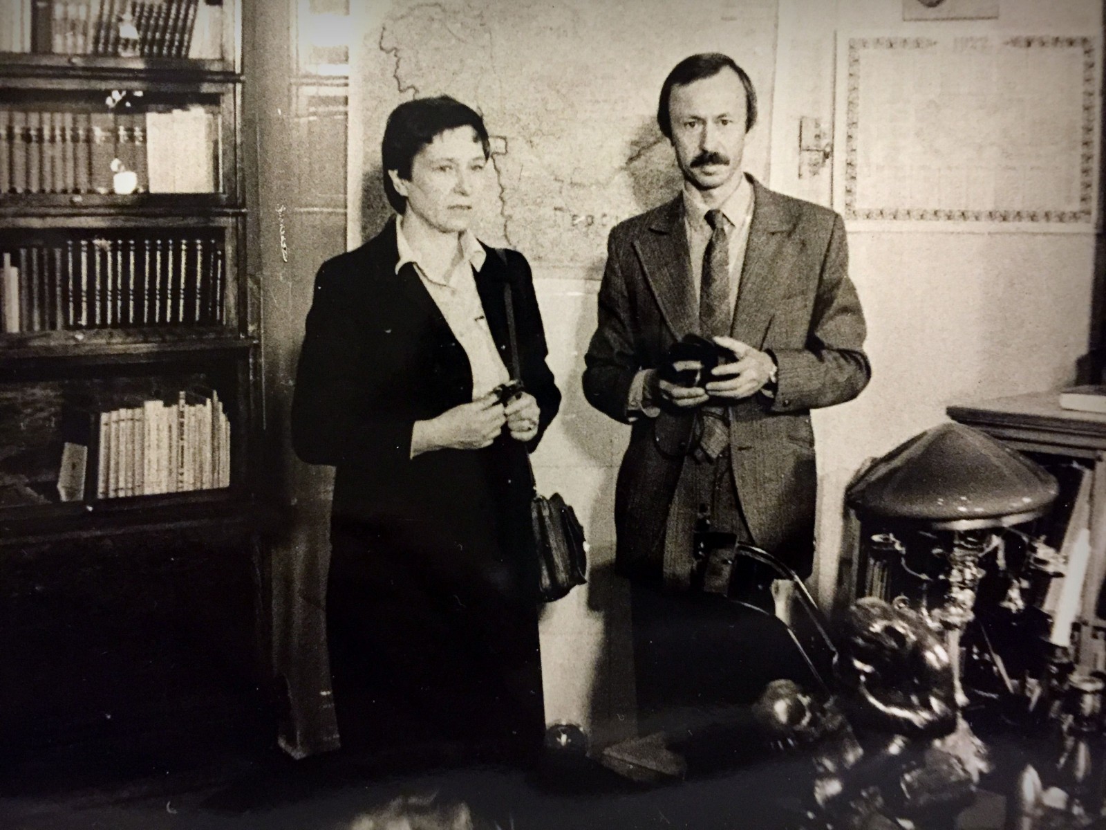 Директор картины Татьяна Кононова и оператор Виктор Дурандин. Фото из семейного архива Ирины Кононовой.