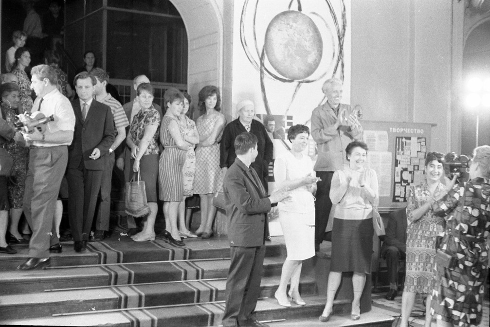 В ожидании прибытия гостей IV ММКФ. 1965 год